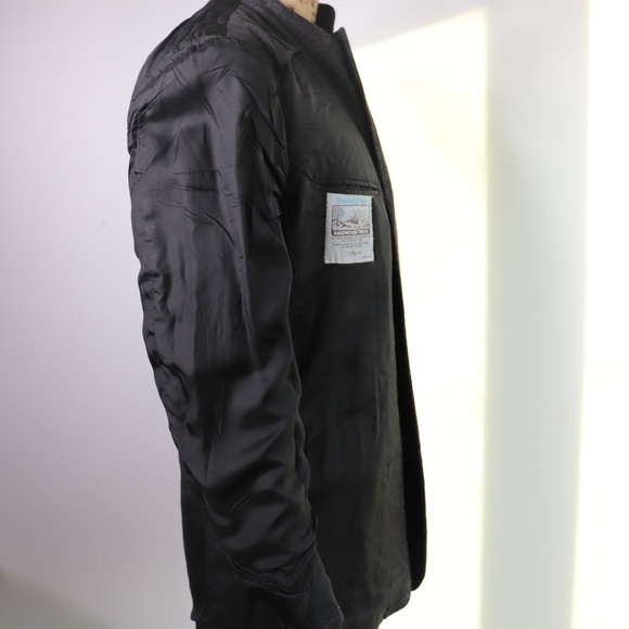 Vintage Connock and Lockie Bespoke Grey Donegal Tweed Double Breasted Jacket - Picture 15 of 15